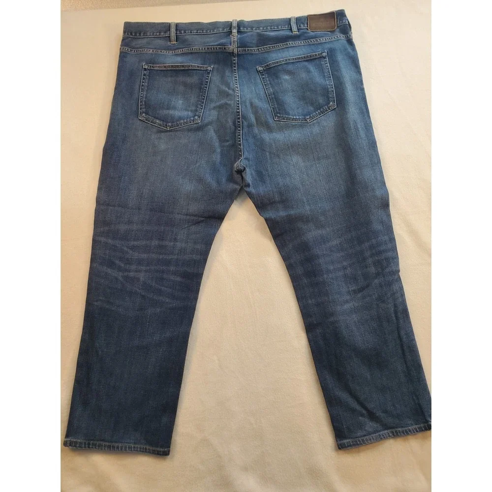 Polo Ralph Lauren Jeans Mens Size 46B x 30 Blue Hampton Straight Measure 44 X 25